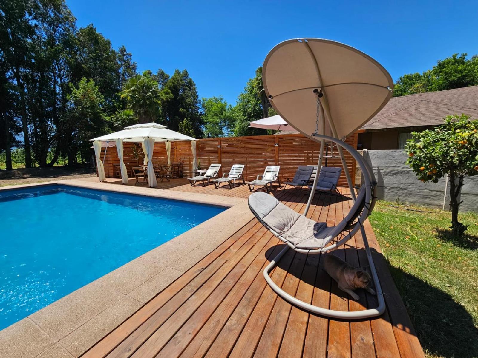 Habitaciones Con Piscina En Tinguiririca San Fernando Zewnętrze zdjęcie
